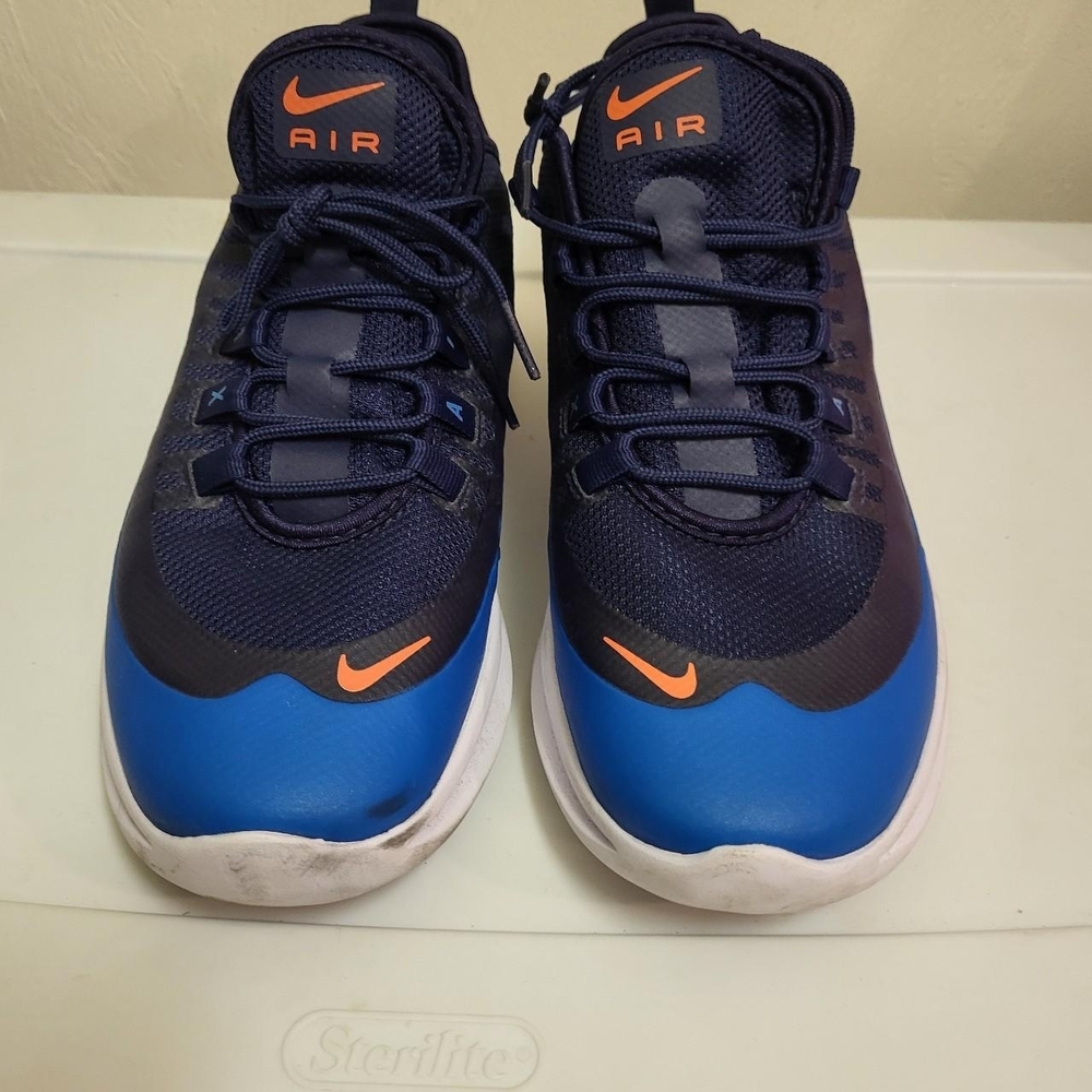 Nike Kids Blue and Orange Sneakers